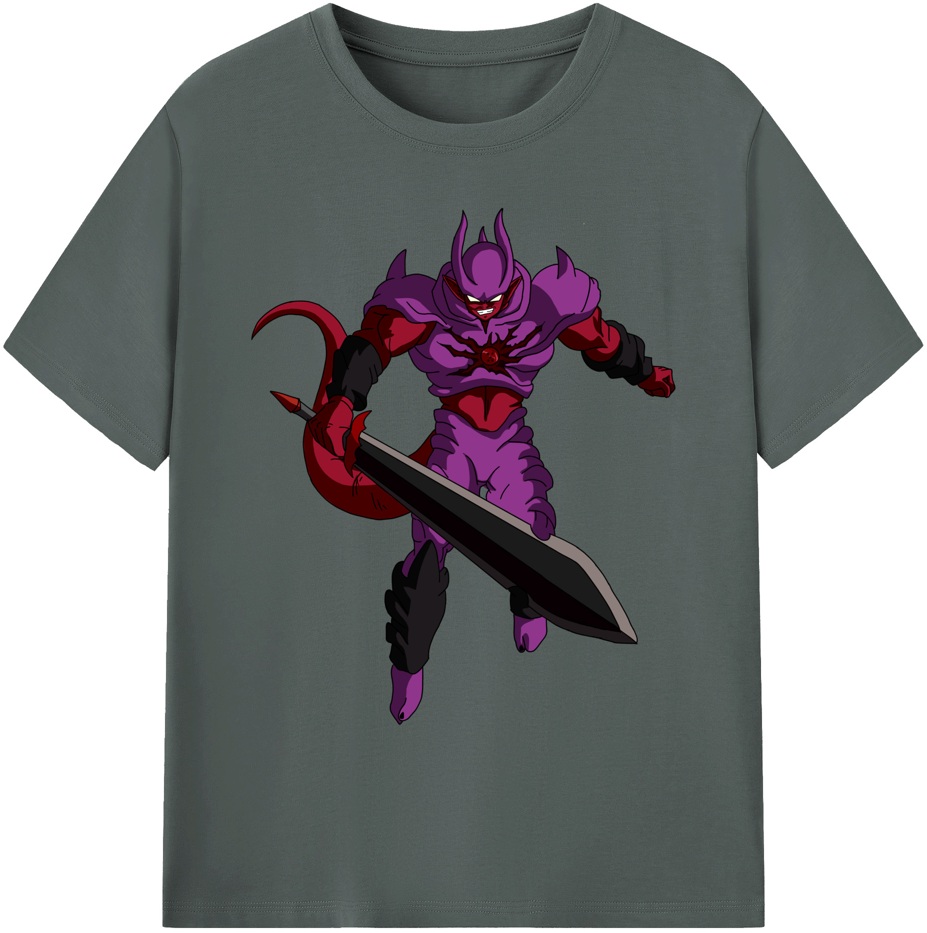 （画像用） ドラゴンボール ジャネンバ DRAGON BALL Janemba 綿100％ メンズ半袖Tシャツ｜肌触りやわらか＆通気性